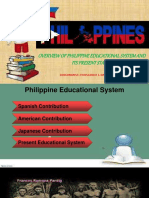 Overview of Philippine Educational System and Its Present Status