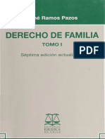 Derecho de Familia Tomo i - Rene Ramos Pazos 2010