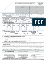 Solicitud de Prestaciones Economicas