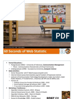 60 Seconds of Web Statistic 60 Seconds of Web Statistic