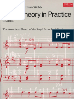 Music Theory in Practice Grade 6 by Peter Aston Julian Webb