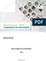 V. Final - Relatorio Anual Comissao de Educacao 2018 Web