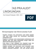 Aktivitas Pra Audit Lingkungan 1602120152