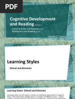 Cognitive Development and Reading