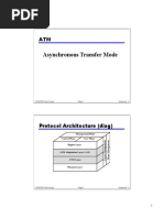 Asynchronous Transfer Mode: CS420/520 Axel Krings Sequence 11