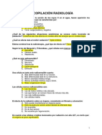 Recopilación Radiología