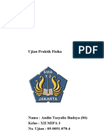 Uprak Fisika - Koefisien Restitusi Tumbukan