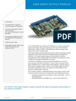 PACOM 1065 Input Output Datasheet