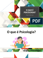 Aula 01_O que é Psicologia