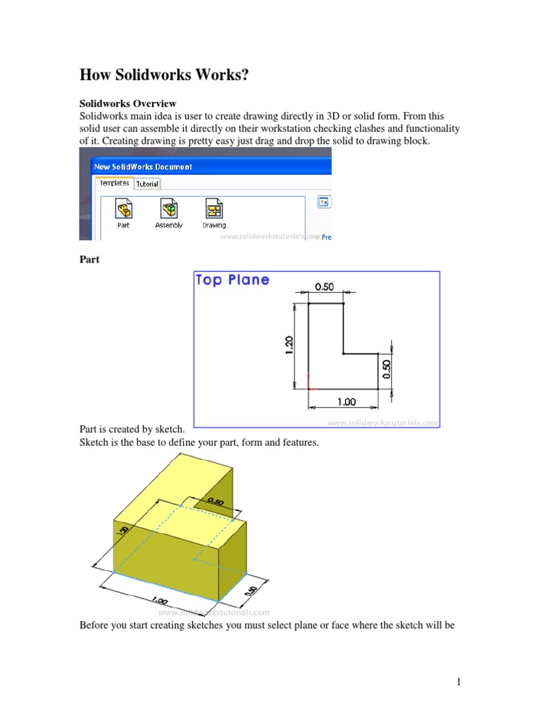 How Solidworks Works | PDF