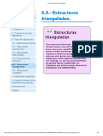 6.5.- Estructuras trianguladas_