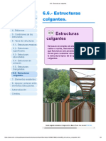 6.6. - Estructuras Colgantes