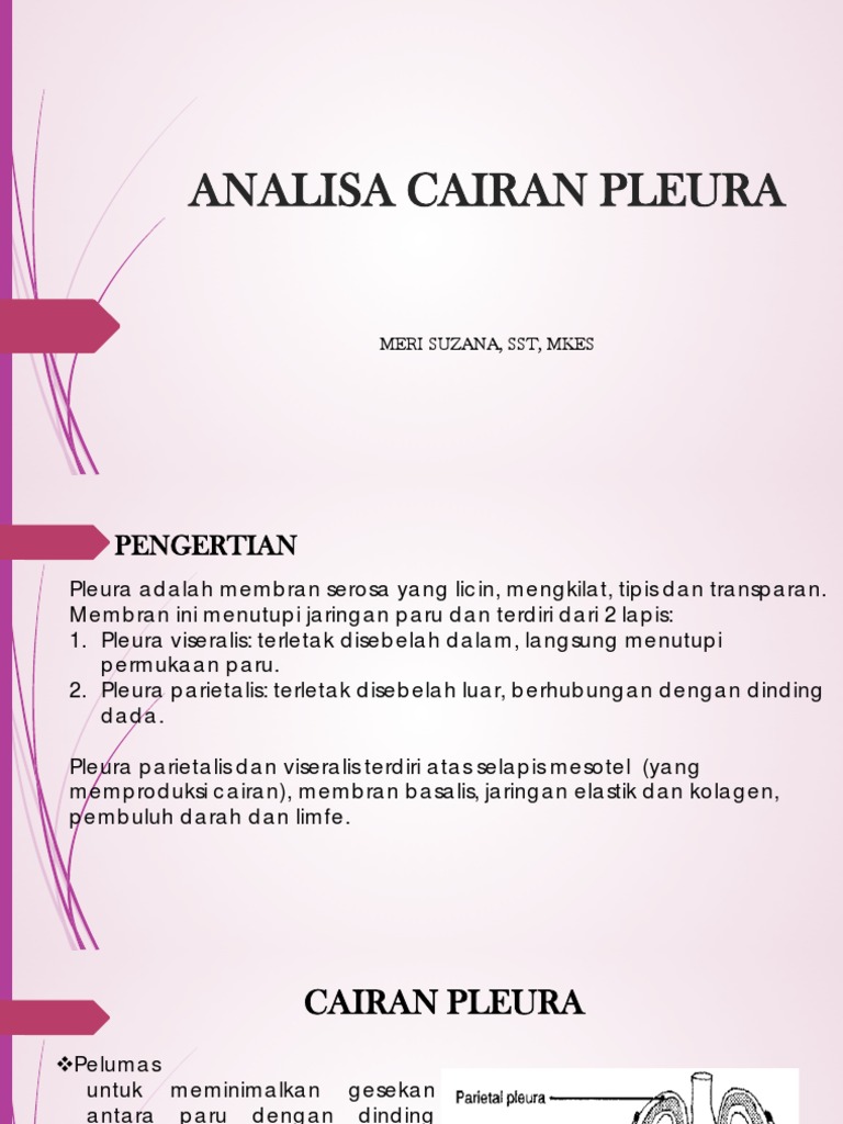 Cairan Pleura Pdf