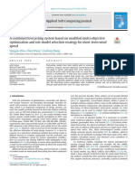 A Combined Forecasting System Based On Modified Multi-Objective Optimization and Sub-Model Selection Strategy For Short-Term Wind Speed