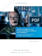Artificial Intelligence and Cloud Computing For Defense and Intelligence