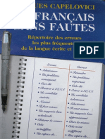 Le Français Sans Fautes _ Répertoire Des Erreurs Les Plus Fréquentes de La Langue Écrite Et Parlée ( PDFDrive ) (1)