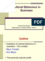 Course 5 - Cultural Behaviour in Business