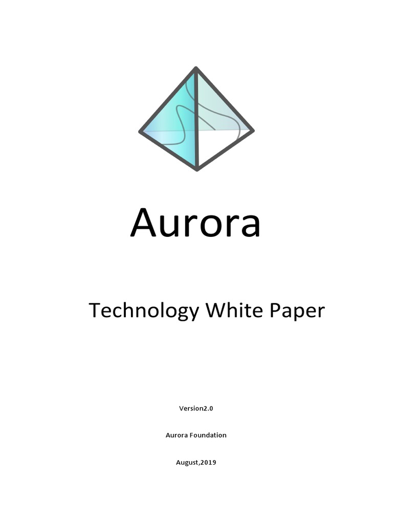 Aurora Chain White Paper en | PDF | Computer Network | Authentication
