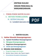 Kontrak Kuliah PKN.