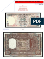 Checklist - Banknotes of Republic India - Rs 1000