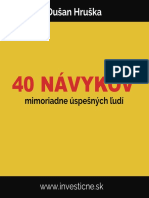 40 Navykov Mimoriadne Uspesnych Ludi