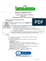 Psicología Educativa - Producto Académico N° 03