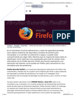 Firefox Security Toolkit: convierte Firefox en una suite de pentesting