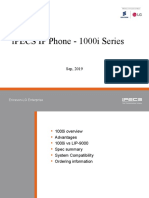 iPECS IP Phone - 1000i Series: Ericsson-LG Enterprise