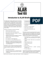 Tool Kit: Introduction To ALAR Briefing Notes