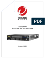 Trend Micro TippingPoint N-Platform Best Practices Guide
