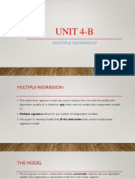 Unit 4-B: Multiple Regression