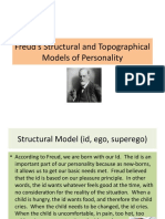Freuds Structural and Topographical Models of Personality