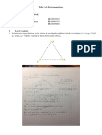 Taller 1 Fuerza Electrica Ejercicios (1-4)