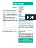 TREMstop Acrylic SP Data Sheet