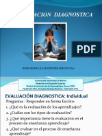 1.3. Evaluación Diagnostica