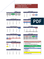 Calendario Escolar 2019-2020 Archena