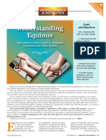Understanding Equinus: This Profound Causal Agent Is Commonly Overlooked and Under-Treated