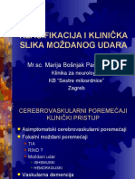 Klasifikacija I Klinička Slika Moždanog Udara Osnov Za Eu