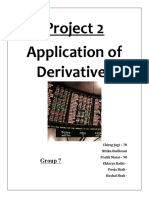 Project 2 Application of Derivatives: Group 7