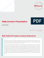Rally Investor Presentation