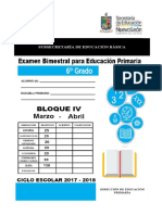 Examen 6 Bloque 4 2017-2018
