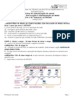 Configuração de Redes no Linux com IP e NETGUI