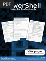 0848 Powershell Notes For Professionals Book