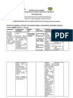 Formato de Planidficacion Didactica para El Trabajo Pedagogico en Casa