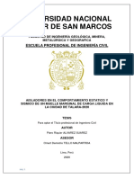 Proyecto Tesis - Aisladores en El Comportamiento Estatico y Sismico de Muelle de Un Mueble Marginal de Carga Liquida en La Ciudad de Talara