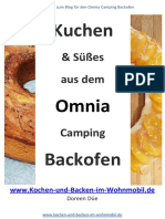 Rezepte Für Kuchen Und Süßes Aus Dem Omnia Camping Backofen 1