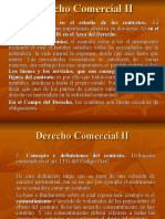 Derecho - Comercial - II - 1era Sem - ESTUDIO CONTRATOS