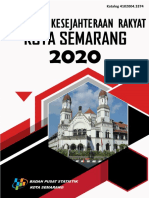 Indikator Kesejahteraan Rakyat Kota Semarang 2020