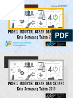 Profil Industri Besar Dan Sedang Kota Semarang 2019