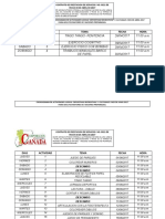 Cronograma Actividades